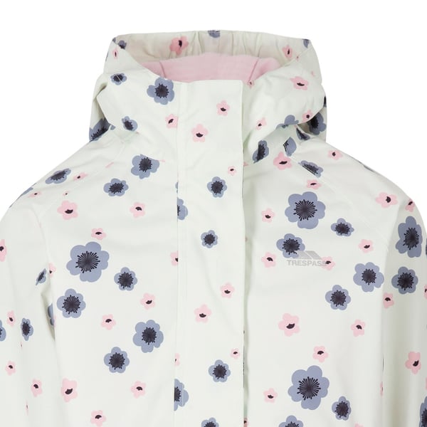 Trespass Childrens Girls Hopeful Waterproof Rain Jacket