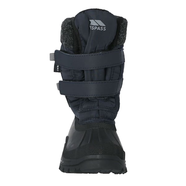 Trespass Childrens Boys Strachan II Waterproof Touch Fastening Snow Boots