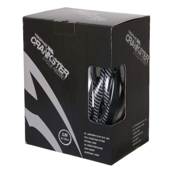Trespass Adults Unisex Crankster Cycling Helmet