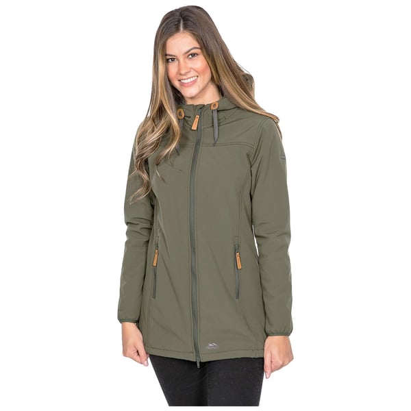 Trespass Womens/Ladies Kristen Longer Length Hooded Waterproof Jacket