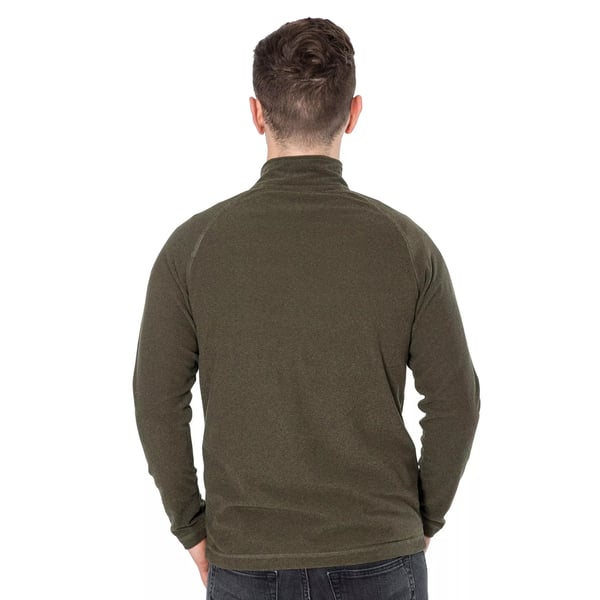 Trespass Mens Keynote Anti Pilling 1/4 Zip Fleece Top