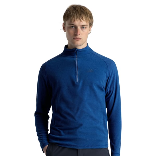 Trespass Mens Keynote Anti Pilling 1/4 Zip Fleece Top