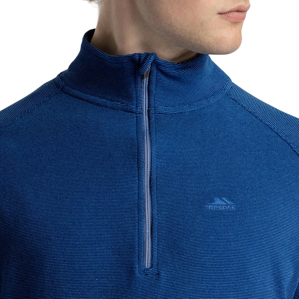 Trespass Mens Keynote Anti Pilling 1/4 Zip Fleece Top