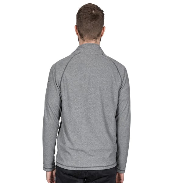 Trespass Mens Keynote Anti Pilling 1/4 Zip Fleece Top