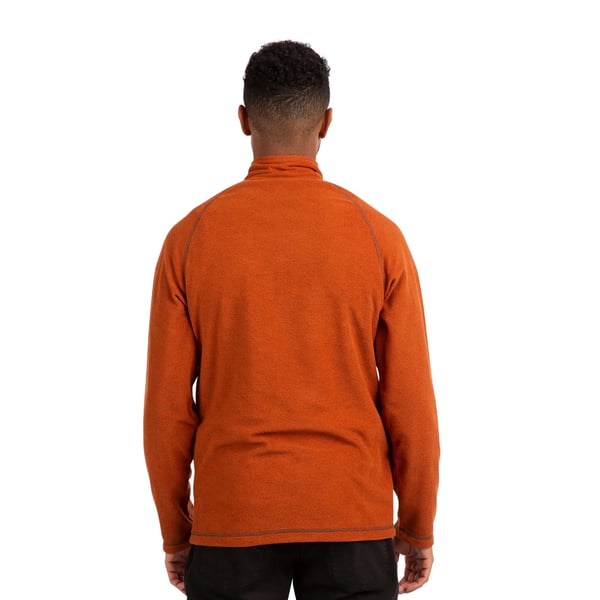Trespass Mens Keynote Anti Pilling 1/4 Zip Fleece Top