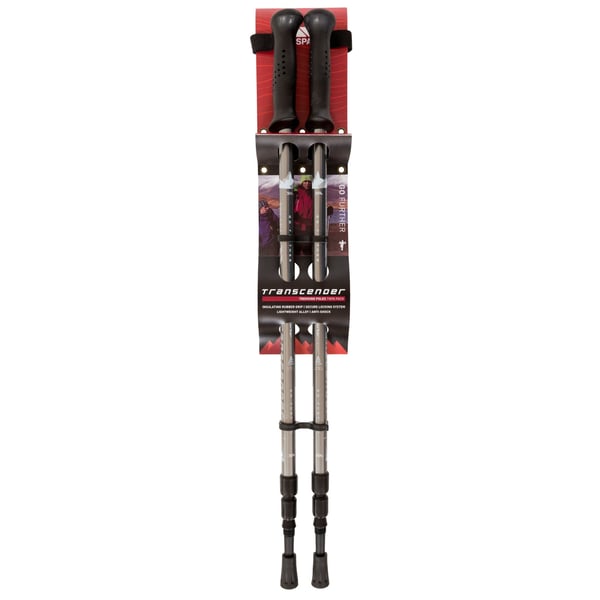 Trespass Transduo 2 Piece Walking Pole Set