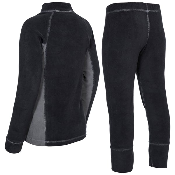 Trespass Childrens/Kids Bubbles Fleece Top And Bottom Base Layers