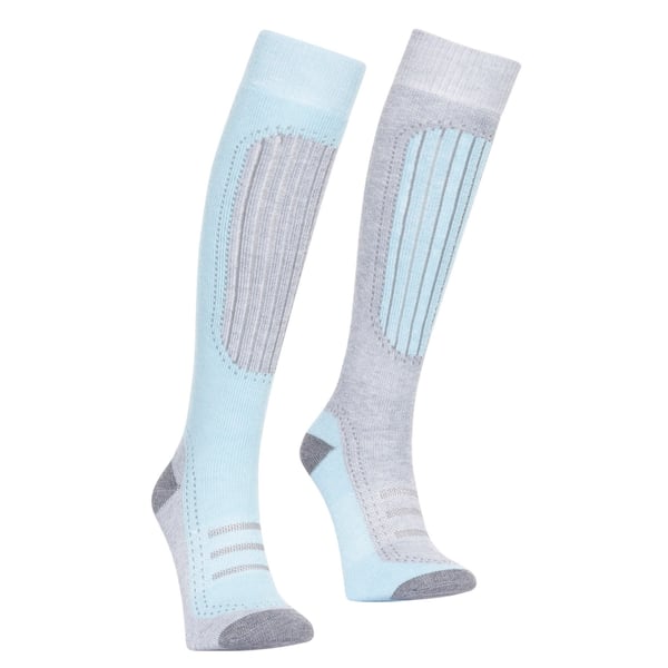 Trespass Womens/Ladies Janus II Ski Socks (Pack Of 2)