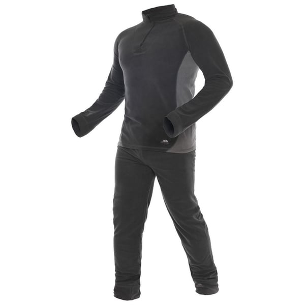 Trespass Unisex Thriller Thermal Top And Bottom Set
