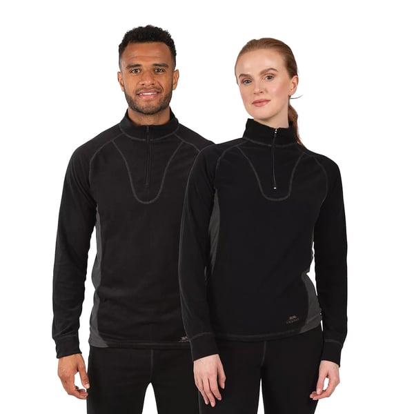 Trespass Unisex Thriller Thermal Top And Bottom Set