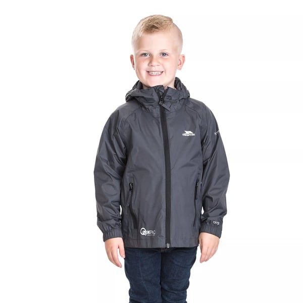 Trespass Childrens/Kids Qikpac Waterproof Packaway Jacket