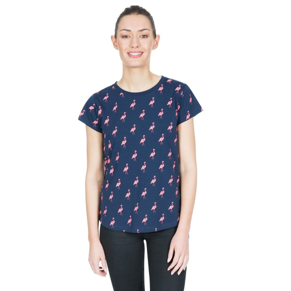 Trespass Womens Carolyn Short Sleeved Patterned T Shirt