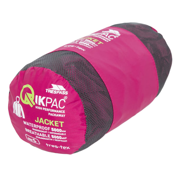Trespass Qikpac X Unisex Packaway Jacket