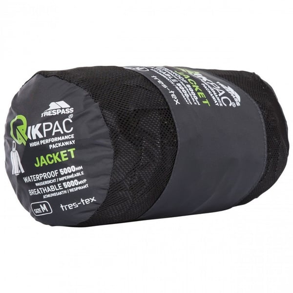 Trespass Qikpac X Unisex Packaway-jakke