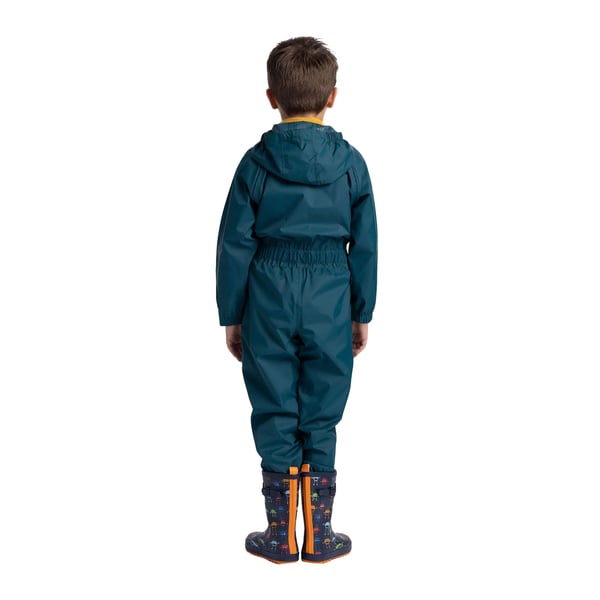 Trespass Childrens/Kids Button Rain Suit