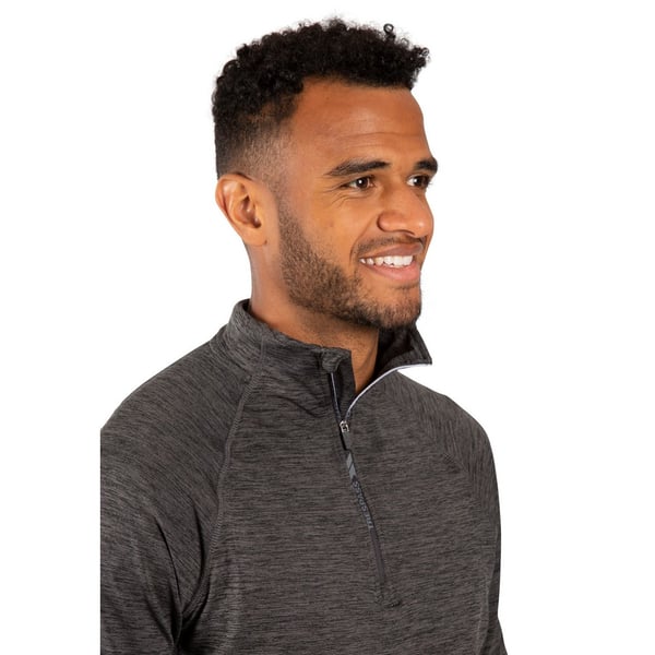 Trespass Mens Harold Half Zip Fleece Top