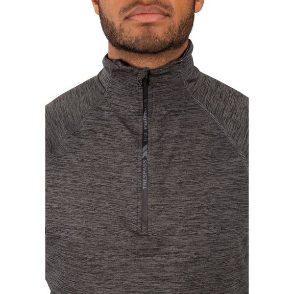 Trespass Mens Harold Half Zip Fleece Top