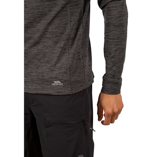 Trespass Mens Harold Half Zip Fleece Top