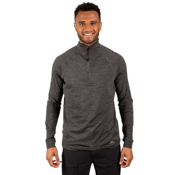 Trespass Mens Harold Half Zip Fleece Top