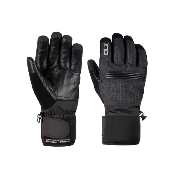 Trespass Unisex Vuxen Sidney Läderhandflata Snösportshandskar