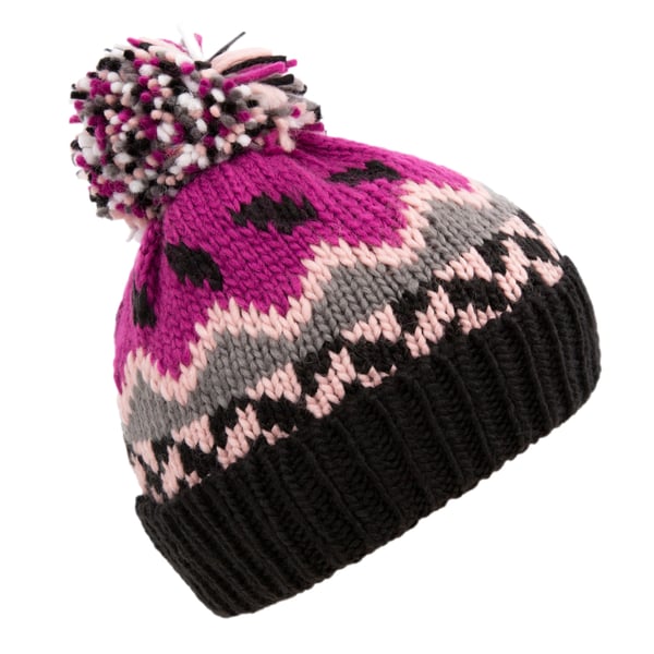 Trespass Childrens/Kids Twiglet Chunky Knit Fleece Lined Hat