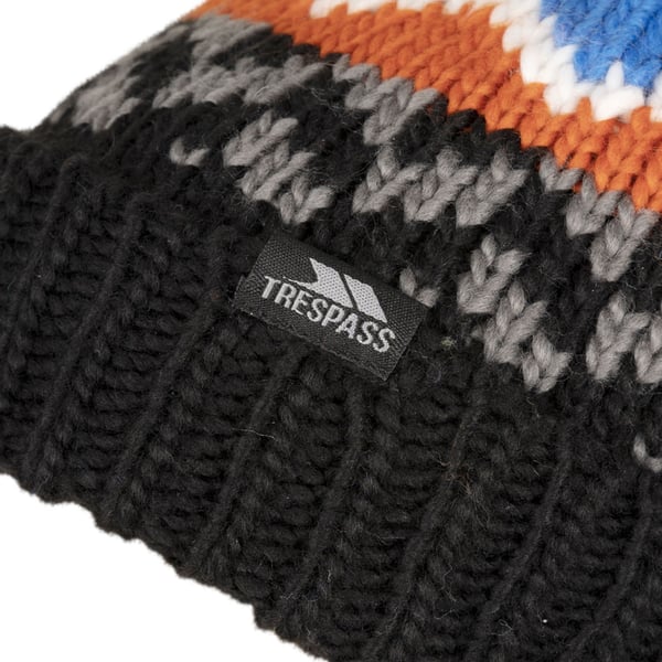 Trespass Childrens/Kids Twiglet Chunky Knit Fleece Lined Hat