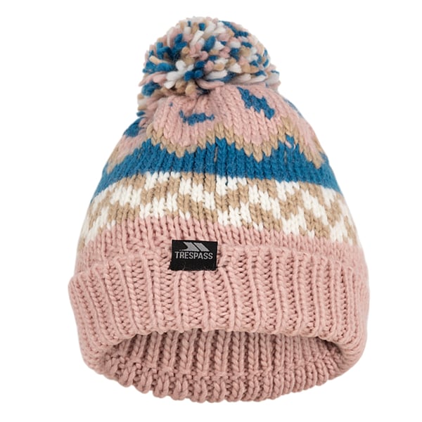Trespass Childrens/Kids Twiglet Chunky Knit Fleece Lined Hat