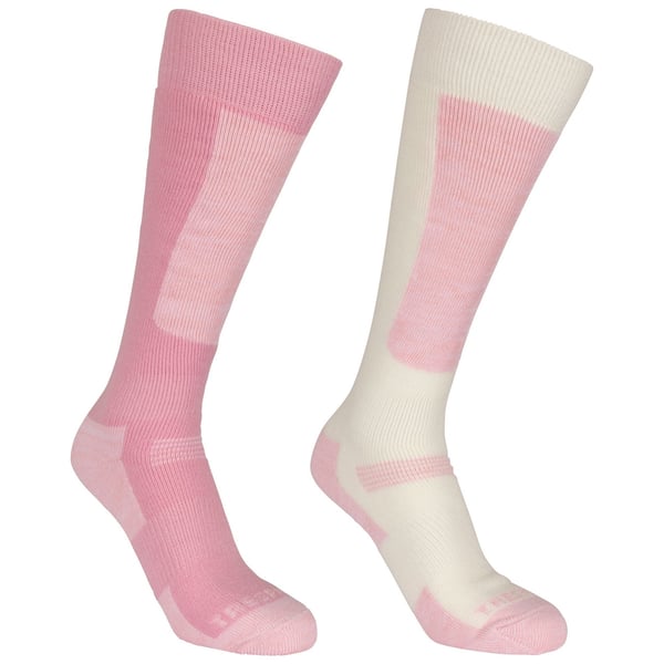 Trespass Childrens/Kids Convex Ski Socks (Pack of 2) Trespass Childrens/Kids Convex Ski Socks (Pack of 2)
