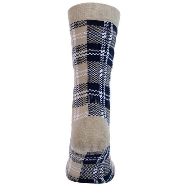 Trespass Unisex Adult Fergus Checked Socks