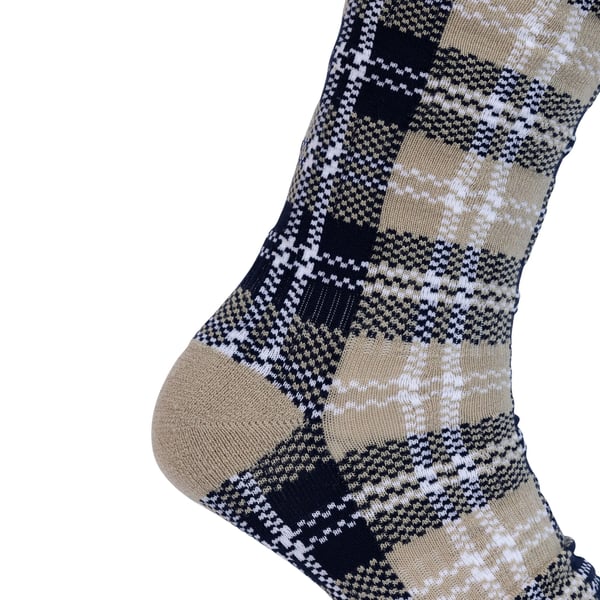 Trespass Unisex Adult Fergus Checked Socks