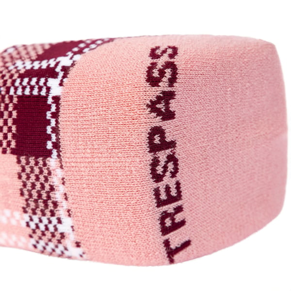 Trespass Unisex Adult Fergus Checked Socks