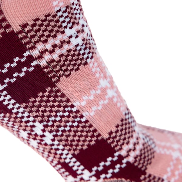 Trespass Unisex Adult Fergus Checked Socks