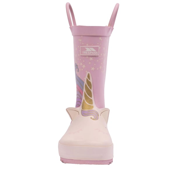 Trespass Childrens/Kids Character Unicorn Wellington Boots