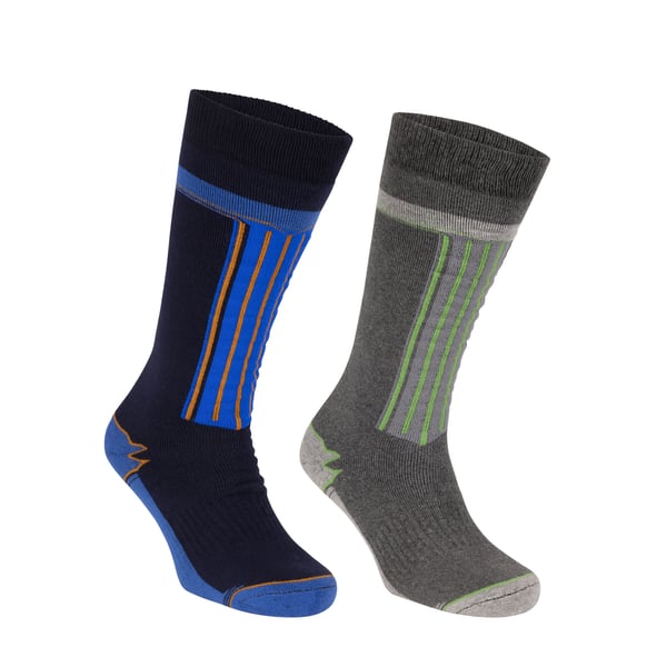 Trespass Unisex Aikuisten Winski-sukat (2 kpl:n pakkaus)