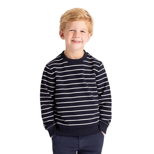 Trespass Boys Broadleaf Contrast Striped Long-Sleeved Top