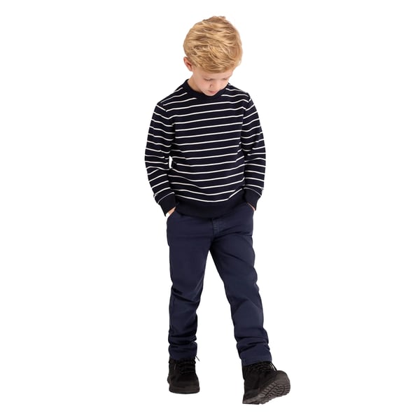 Trespass Boys Broadleaf Contrast Striped Long-Sleeved Top