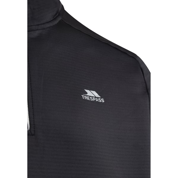 Trespass Mens Jay Quarter Zip Long-Sleeved Top