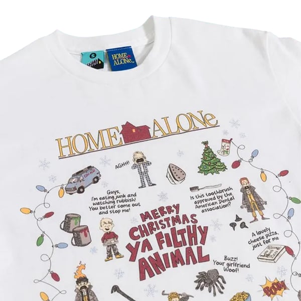 Home Alone Unisex Adult Cotton Christmas T-Shirt