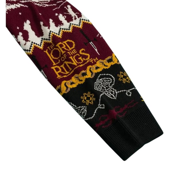 Lord Of The Rings Unisex Adult One Ring To Rule Them All Christmas Jumper