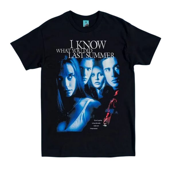 I Know What You Did Last Summer Unisex T-shirt med filmplakat til voksne