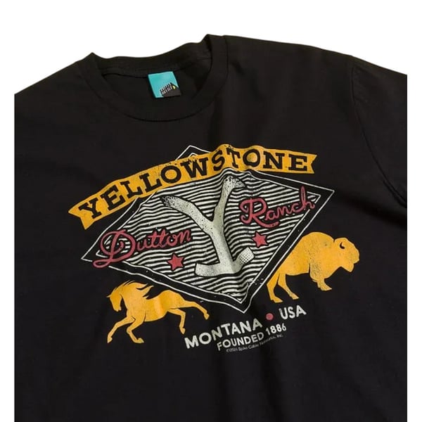 Yellowstone Unisex Adult Dutton Ranch Brand T-Shirt