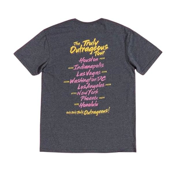Jem And The Holograms Unisex Adult Truly Outrageous Tour T-Shirt