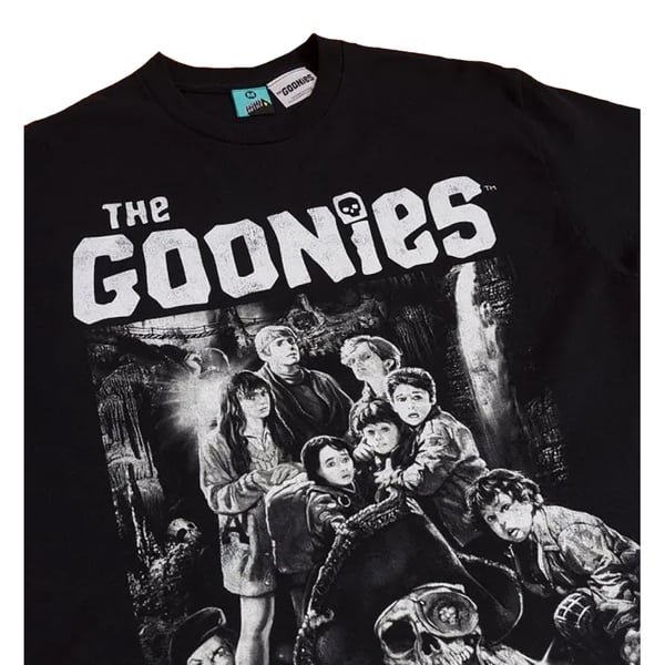 The Goonies Unisex Adult Cast Names Back Print T-Shirt