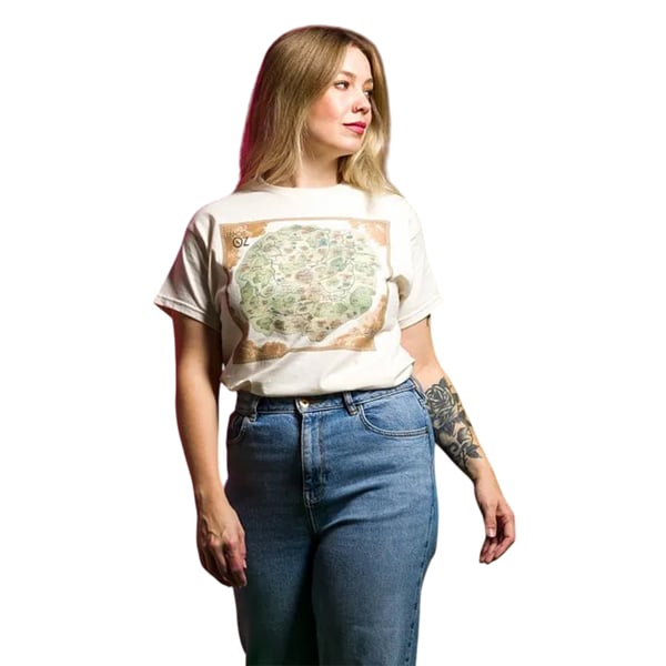 Wicked Unisex Adult The Lands Of Oz T-Shirt