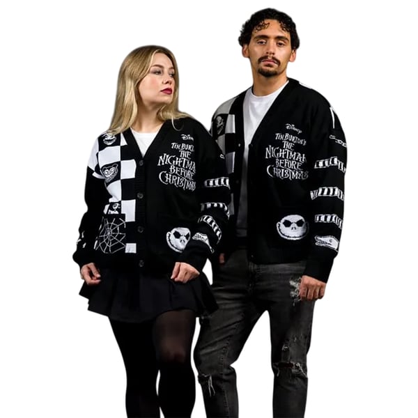 The Nightmare Before Christmas Unisex Adult Zero Cardigan