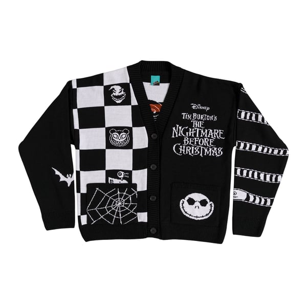 The Nightmare Before Christmas Unisex Adult Zero Cardigan