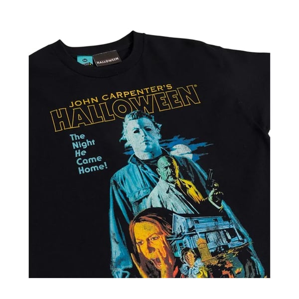 Halloween Unisex Vuxen Filmaffisch Vintage T-Shirt