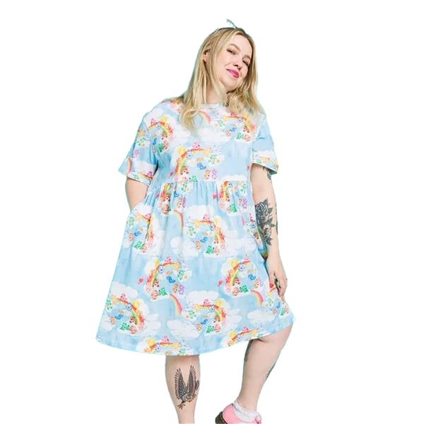 Care Bears Dam Moln Smockklänning