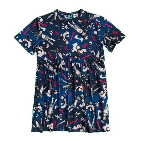 Gremlins Womens/Ladies Smoky All-Over Print Smock Dress
