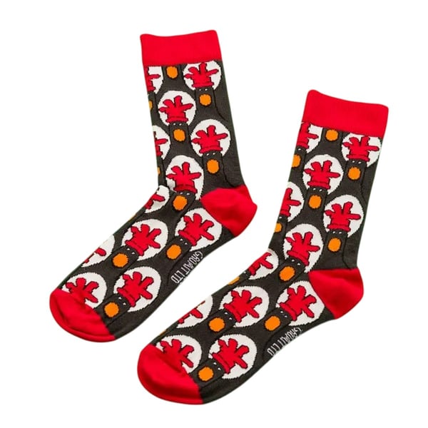 Wallace ja Gromit Unisex aikuisten Feathers McGraw -sukat (2 kpl:n pakkaus)